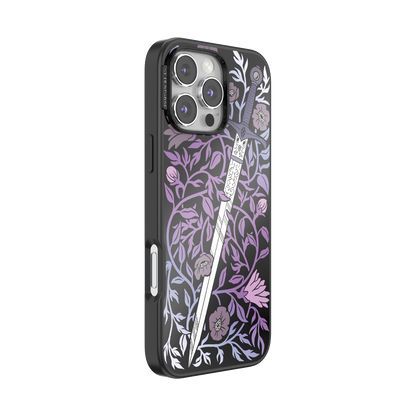 Mirror Thorny Blade Lavender — iPhone 16 Pro Max MagSafe Case - US 24452