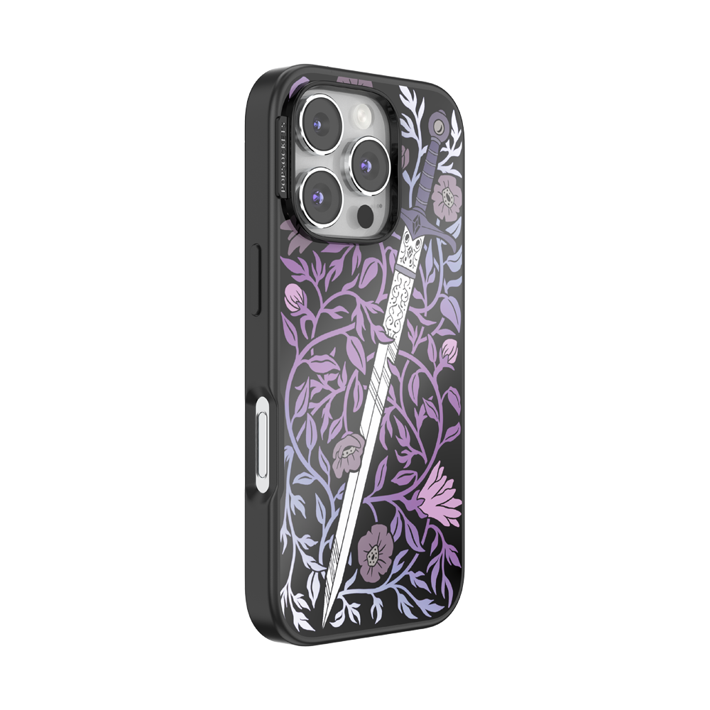 Mirror Thorny Blade Lavender — iPhone 16 Pro MagSafe Case - US 69597
