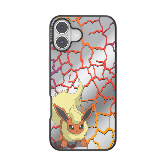 Mirror Flareon's Flame Charge — iPhone 16 Plus MagSafe Case - US 90082