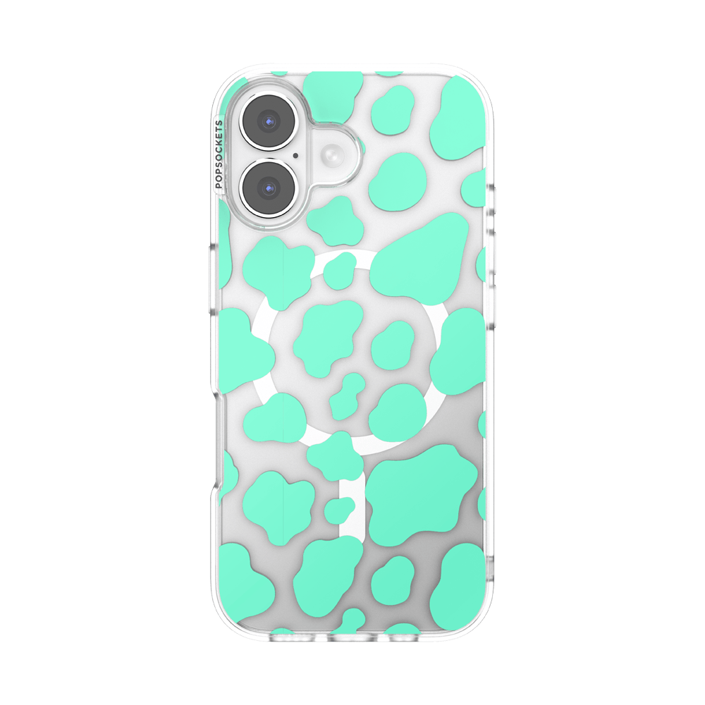 Turquoise Cow Cow — iPhone 17 MagSafe Case - US 34566