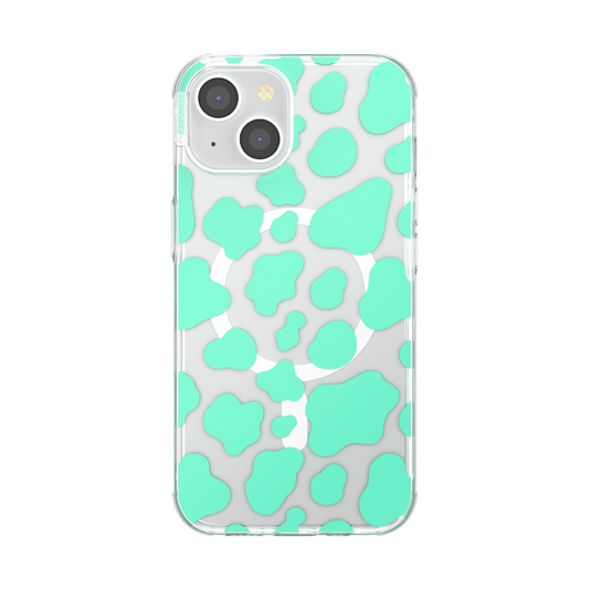 Turquoise Cow Cow  — iPhone 14 MagSafe Case - US 17632