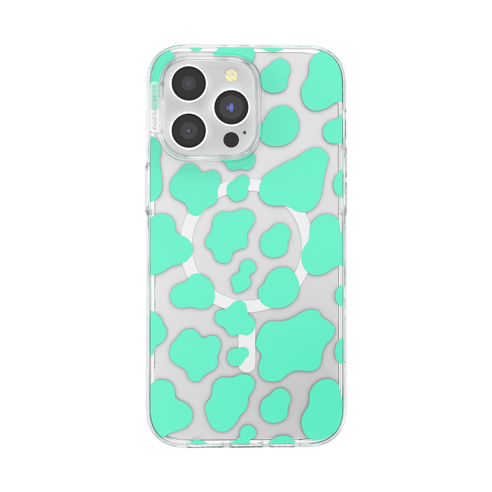 Turquoise Cow Cow — iPhone 15 Pro Max MagSafe Case - US 54947