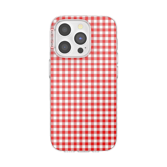 Red Gingham — iPhone 15 Pro MagSafe Case - US 33908