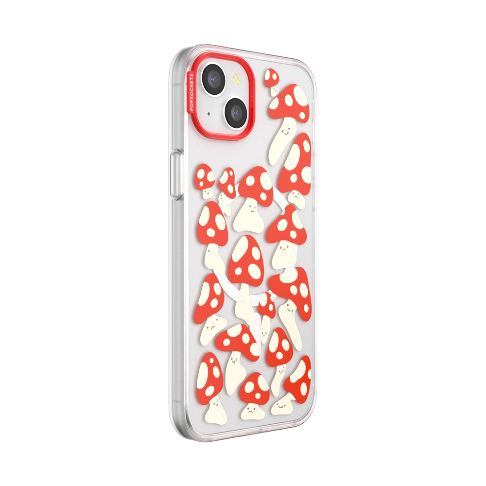 Red Shrooms  — iPhone 15 Plus MagSafe Case - US 48437