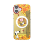 Snoopy in Fall — iPhone 16 Plus MagSafe Case - US 84569