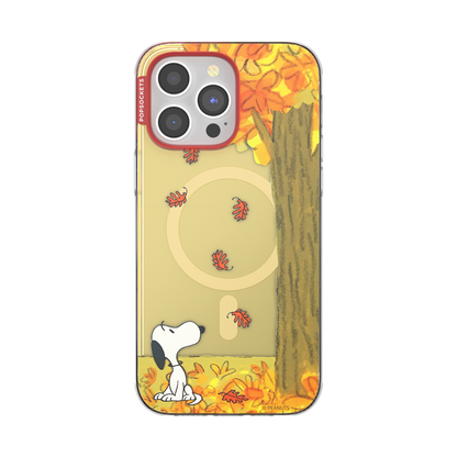 Snoopy in Fall — iPhone 14 Pro Max MagSafe Case - US 21682