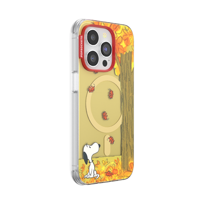 Snoopy in Fall — iPhone 14 Pro MagSafe Case - US 59806