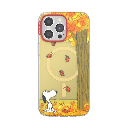 Snoopy in Fall — iPhone 15 Pro Max MagSafe Case - US 11259