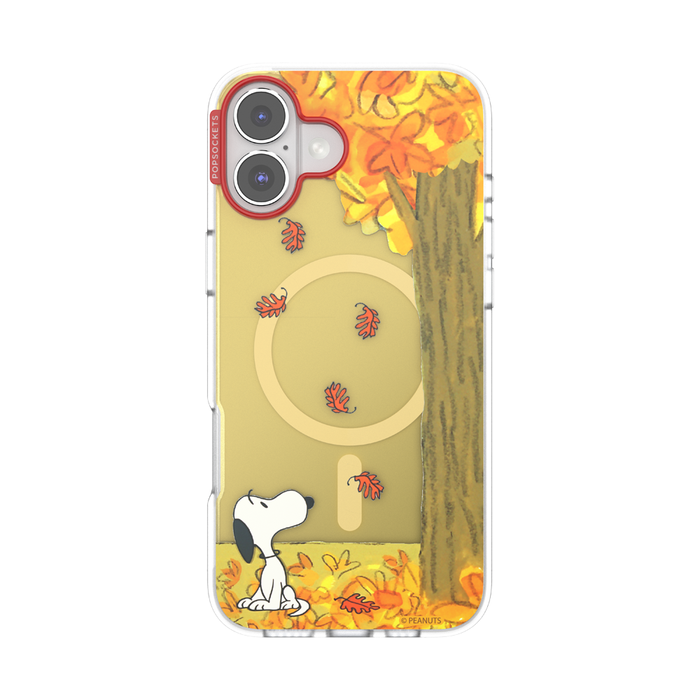 Snoopy in Fall — iPhone 16 Plus MagSafe Case - US 84569