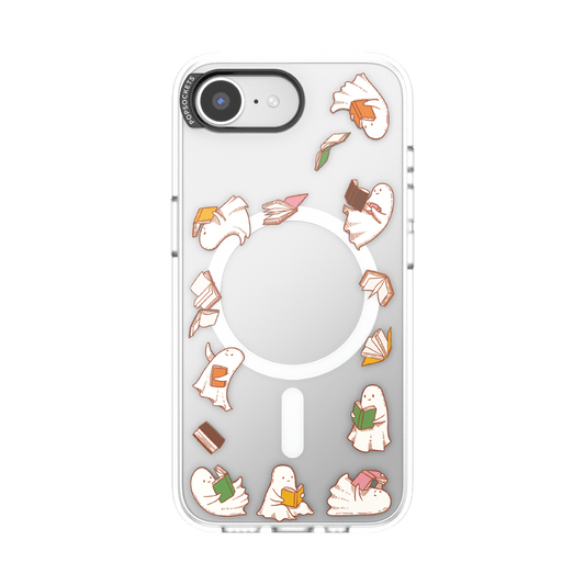 Spooky Book Club Clear  — iPhone 17e/16e MagSafe Case - US 40649