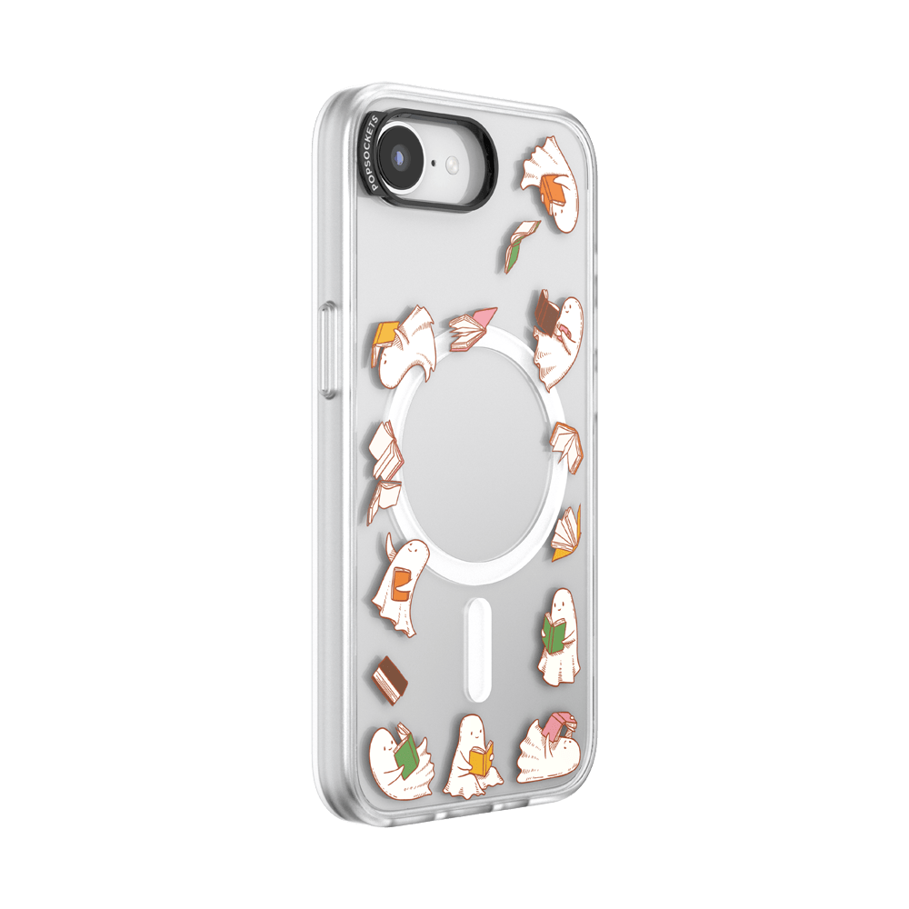 Spooky Book Club Clear  — iPhone 17e/16e MagSafe Case - US 40649