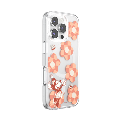 Minnie Checkered Flower  — iPhone 16 Pro MagSafe Case - US 25098