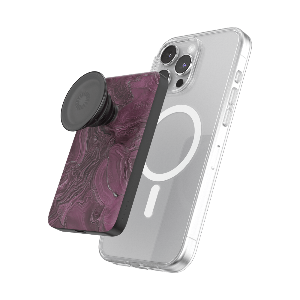 Burgundy Vein — MagSafe PowerPack - US 50976