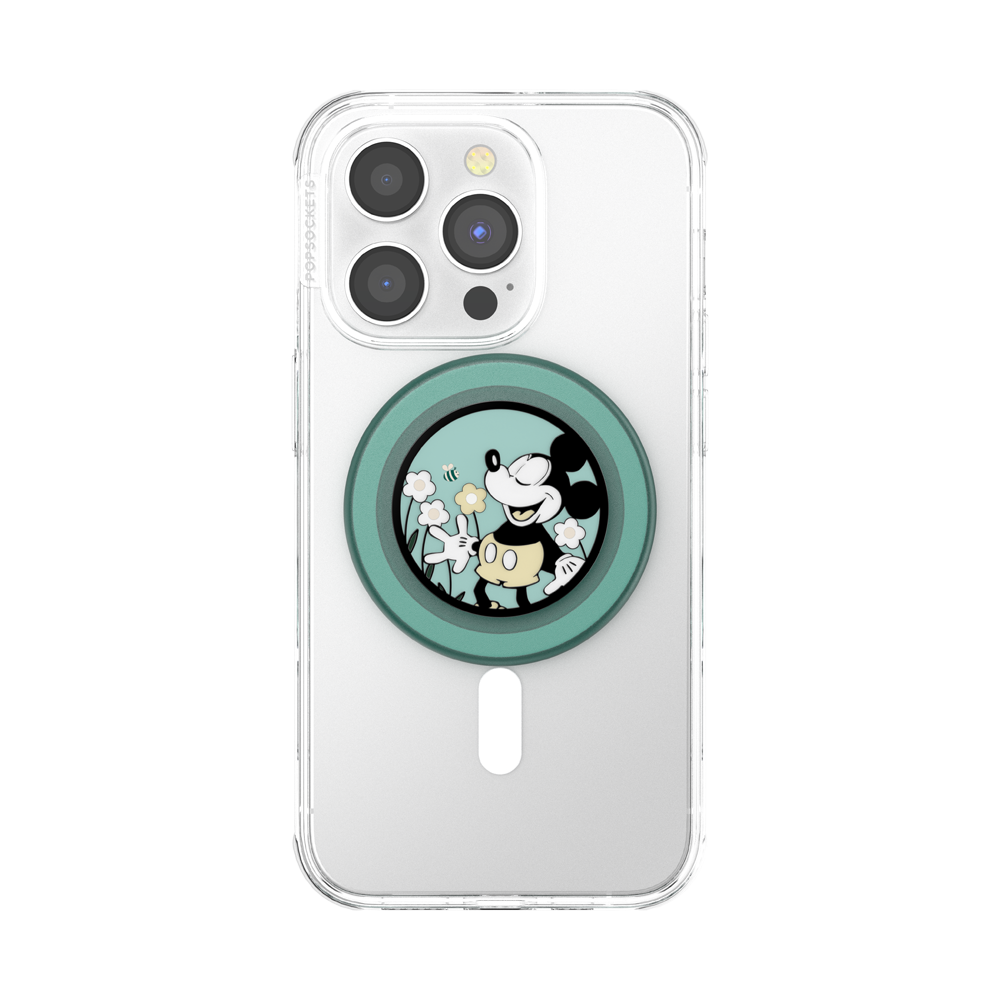 Tonal Flower Mickey — MagSafe PopGrip - US 42553