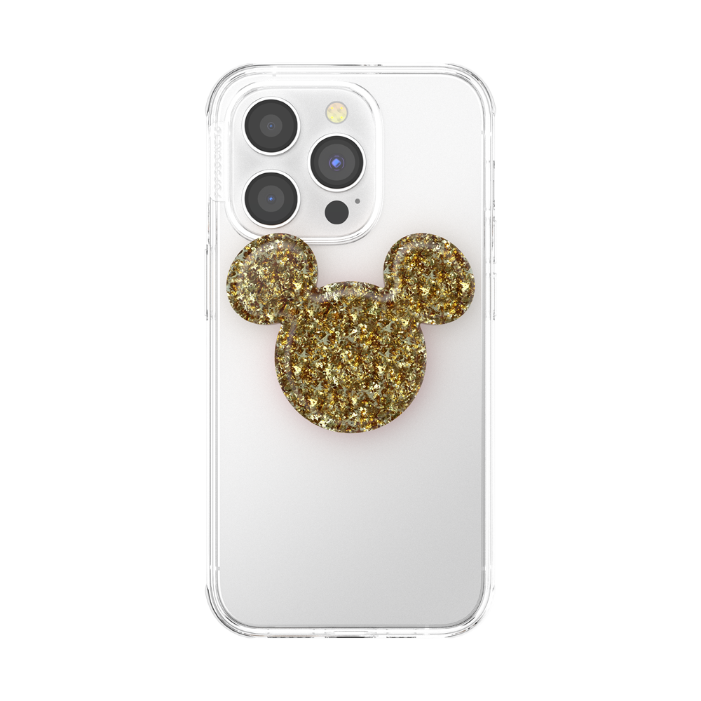 Earridescent Golden Mickey Mouse — Adhesive PopGrip - US 78539