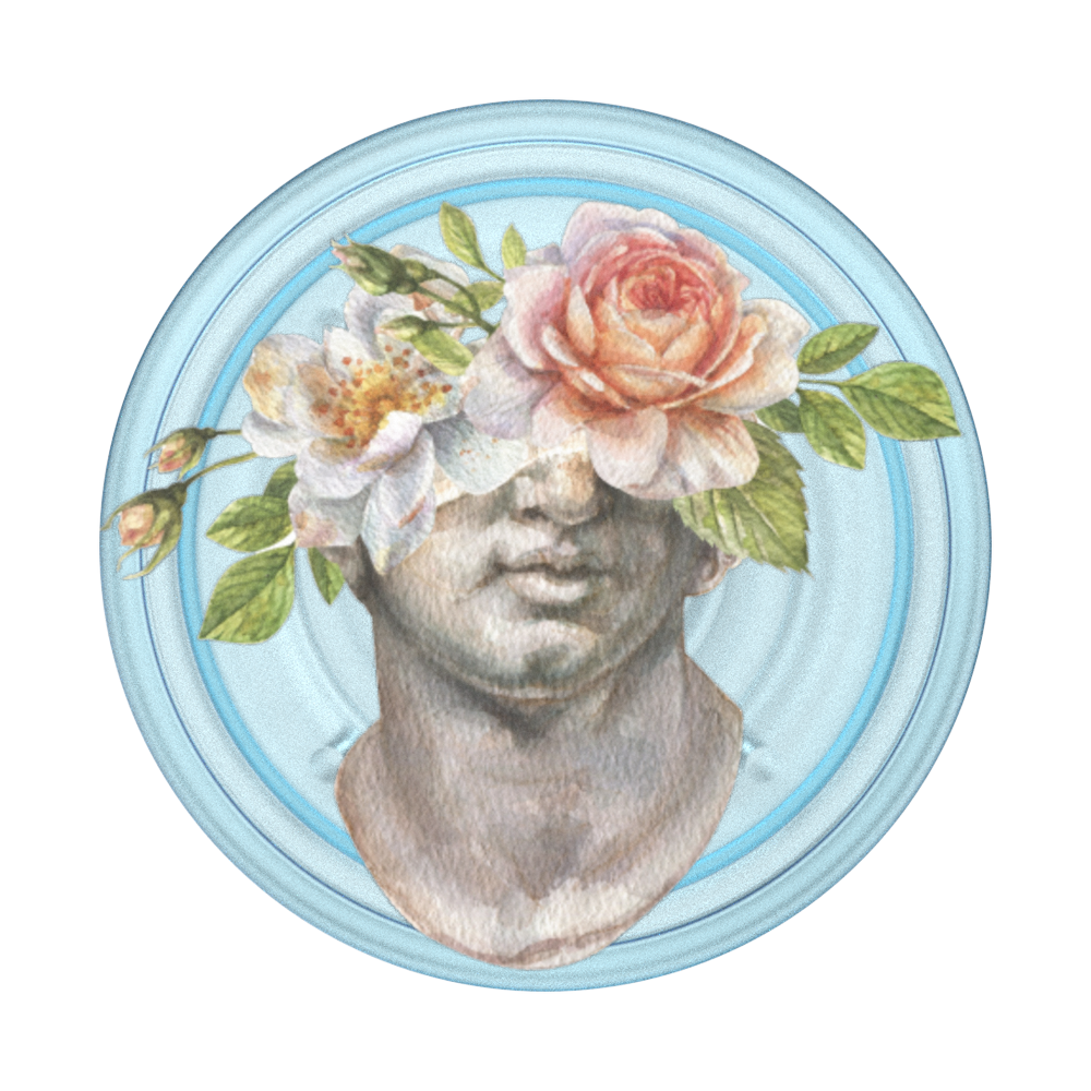 Floral Bust — Adhesive PopGrip - US 21891