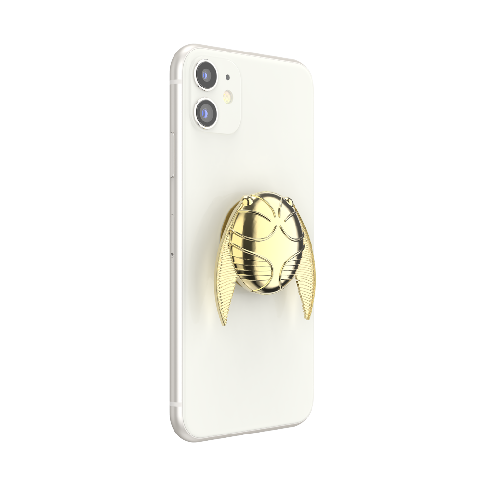Puffy Enamel Golden Snitch — Adhesive PopGrip - US 91180