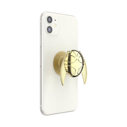 Puffy Enamel Golden Snitch — Adhesive PopGrip - US 97354