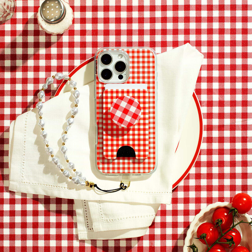 Red Gingham — MagSafe PopGrip - US 62091