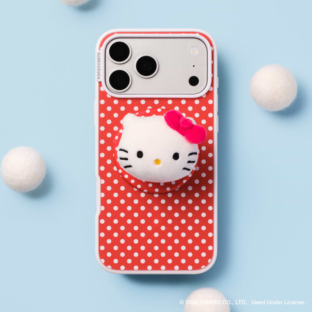 Cherry Red Polka Dot — iPhone 15 MagSafe Case - US 26388