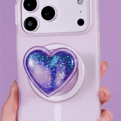 Tidepool Squishy Heart Lavender — MagSafe PopGrip - US 16150