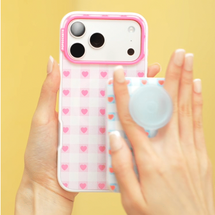 Blush Gingham — iPhone 17 Pro Max MagSafe Case - US 44753