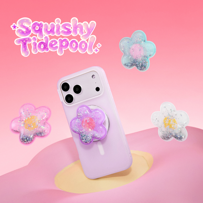 Tidepool Squishy Daisy Lavender — MagSafe PopGrip - US 93797