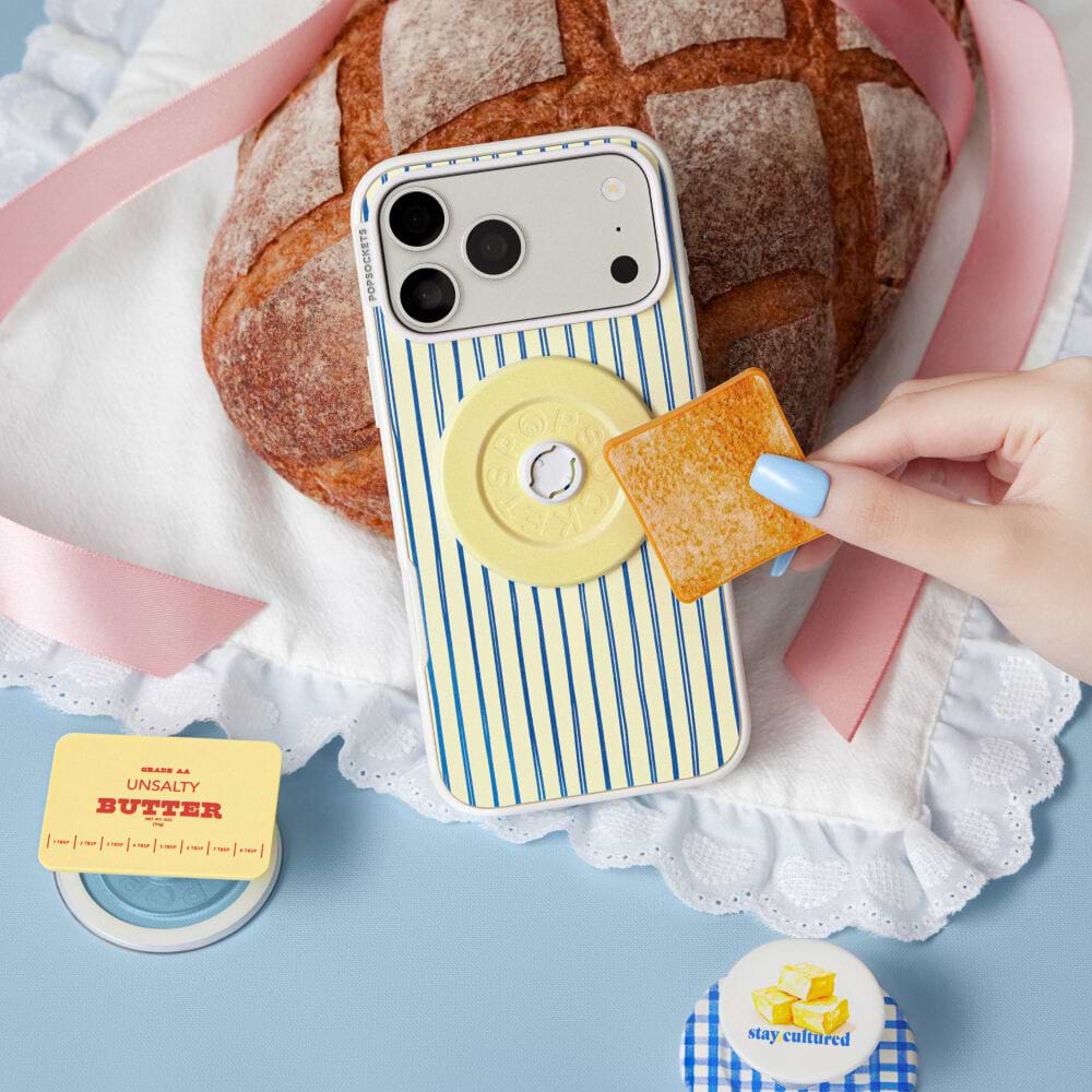 Butter Stripes — iPhone 13 Pro MagSafe Case - US 43493