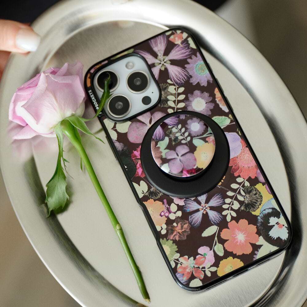 Pressed Flower After Dark — MagSafe PopGrip - US 69479
