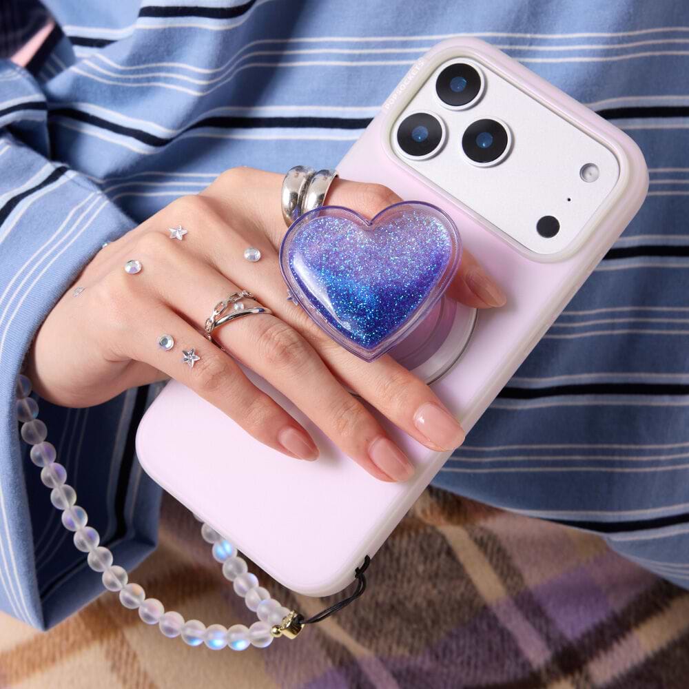 Tidepool Squishy Heart Lavender — MagSafe PopGrip - US 16150